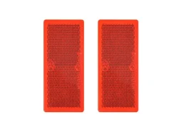 ProPlus Verkehrssicherheit-rechteckig selbstklebend Reflektor - Red