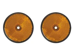 ProPlus Verkehrssicherheit^rund Schraubenbefestigung Reflektor - Orange