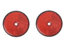 ProPlus Verkehrssicherheit-rund Schraubenbefestigung Reflektor - Red