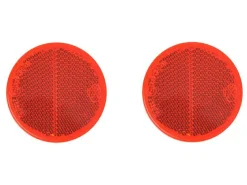 ProPlus Verkehrssicherheit-rund selbstklebend Reflektor - Red