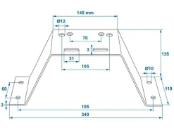 ProPlus Reserveradhalter-universell Ersatzradhalter