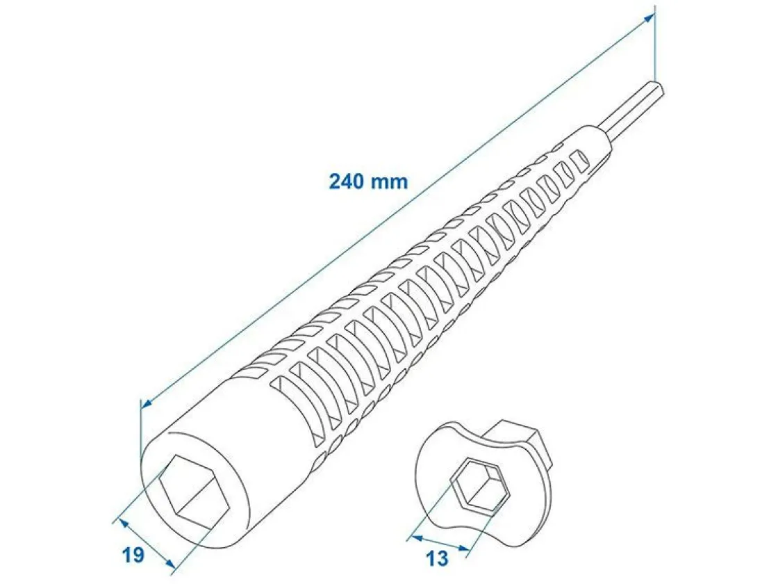ProPlus Chassiszubehör-Verlängerungsadapter