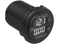 ProPlus Usb Steckdosen 12V-Volt- und Ampere-Messgerät