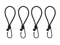 ProPlus Zeltgummis|Zeltgummis-Zeltspanner mit Haken Schwarz
