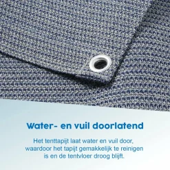 ProPlus Teppiche|Teppiche-Zeltteppich 250 x 450 cm - Blue/White