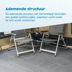 ProPlus Teppiche|Teppiche-Zeltteppich 250 x 450 cm - Blue/White