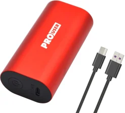 Pro-User 5000 mAh Rote Powerbank< Powerbanks