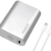 Pro-User Powerbanks^10.000 mAh silberne Powerbank
