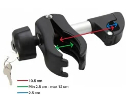 Pro-User Fahrradklemmen^ProUser Diamant Rahmenhalter – kurz