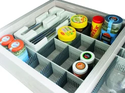 Purvario Aufbewahrung Küche-Schubladen Organizer - Grey