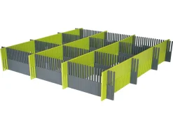 Purvario Aufbewahrung Küche-Schubladen Organizer - Lime