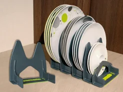 Purvario Tellerhalter 4-teilig< Aufbewahrung Küche