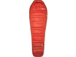 Rab Winterschlafsäcke|Daunenschlafsäcke-Alpine Down Regular -6°C Mumienschlafsack - Tuscan Red