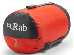 Rab Winterschlafsäcke|Daunenschlafsäcke-Alpine Down Regular -6°C Mumienschlafsack - Tuscan Red