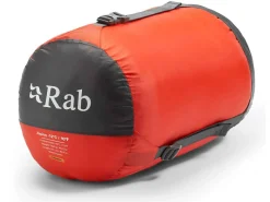 Rab Winterschlafsäcke|Daunenschlafsäcke^Alpine Down Regular -12°C Mumienschlafsack - Tuscan Red