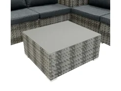 Monstershop Rattan Modular 6-teiliges Möbelset – Grau< Lounge Sets