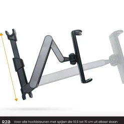 R2B Elektro Zubehör^Auto-Tablethalterung mit verstellbarem Arm