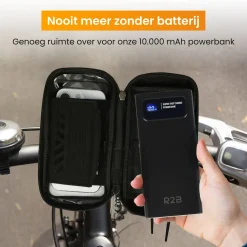 R2B Fahrrad Zubehör-Fahrrad-Handyhalterung + Powerbank 10.000 mAh
