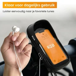 R2B Fahrrad Zubehör-Fahrrad-Handyhalterung + Powerbank 10.000 mAh