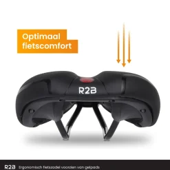 R2B Fahrrad Zubehör-Fahrradsattel geeignet für Rennrad/Mountainbike
