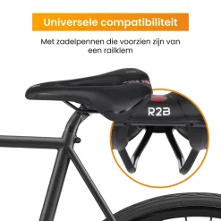 R2B Fahrrad Zubehör-Fahrradsattel geeignet für Rennrad/Mountainbike