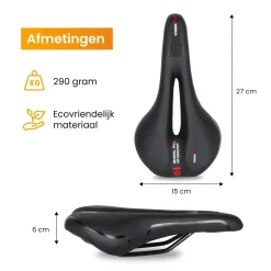 R2B Fahrrad Zubehör-Fahrradsattel geeignet für Rennrad/Mountainbike