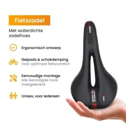 R2B Fahrrad Zubehör-Fahrradsattel geeignet für Rennrad/Mountainbike