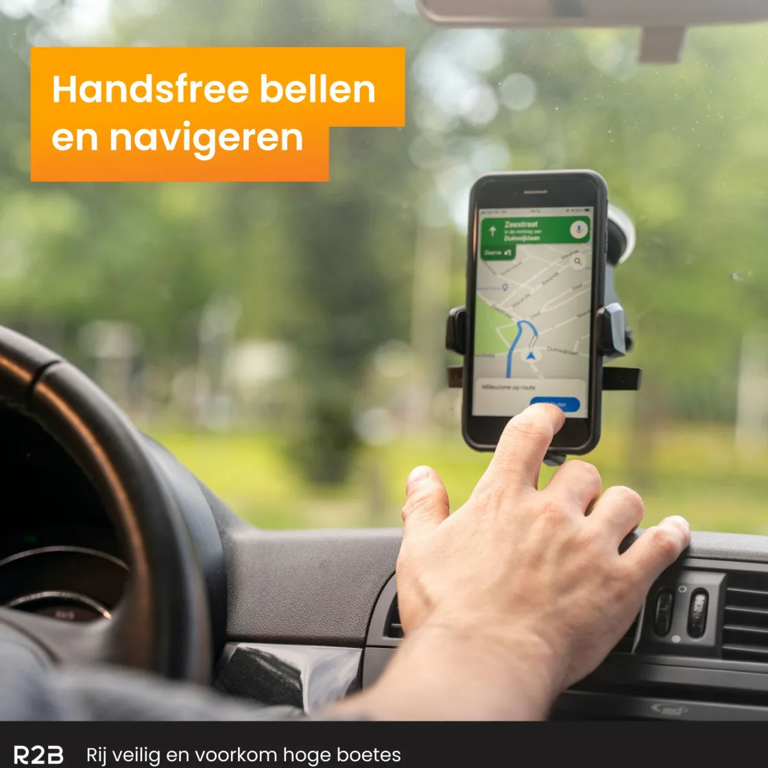 R2B Elektro Zubehör-Fenster und Armaturenbrett Auto Handyhalterung