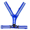 R2B Laufweste wiederaufladbar - Laufende Beleuchtung - Blau< Wanderschuhe & Wanderzubehör