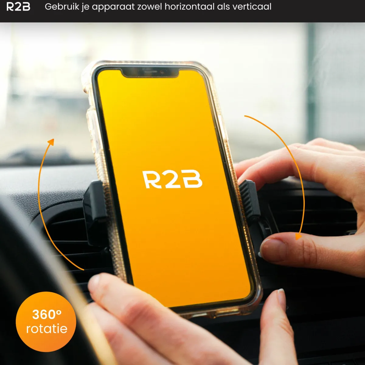 R2B Lüftungsgitter 360˚ Rotation Auto-Handyhalterung< Elektro Zubehör