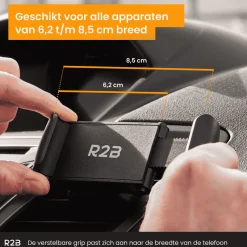 R2B Elektro Zubehör-Lüftungsgitter Auto-Handyhalterung