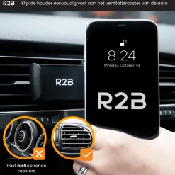 R2B Elektro Zubehör-Lüftungsgitter Auto-Handyhalterung