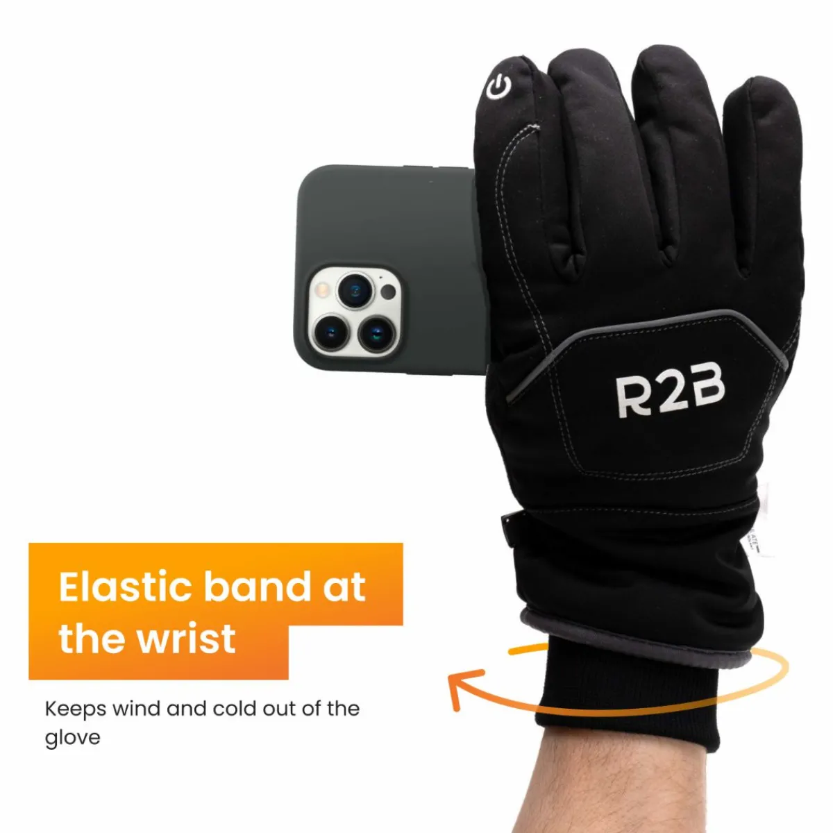 R2B Luxus wasserdichte Touchscreen-Handschuhe< Handschuhe & Fäustlinge
