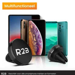 R2B Elektro Zubehör^Magnetische Auto-Handyhalterung