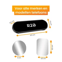 R2B Magnetische Dashboard-Handyhalterung Auto< Elektro Zubehör