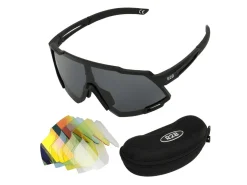 R2B Radsportbrille mit 5 austauschbaren Gläsern -Sportbrille< Sonnenbrillen