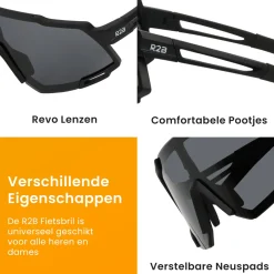 R2B Radsportbrille mit 5 austauschbaren Gläsern -Sportbrille< Sonnenbrillen