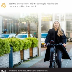 R2B Fahrrad Zubehör^Rote Wasserdichte Fahrrad-Handyhalterung
