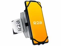 R2B Sportarmband 360 Grad Rotation - bis 6,5 Zoll - Silber< Wanderschuhe & Wanderzubehör