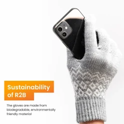 R2B Handschuhe & Fäustlinge^Touchscreen Handschuhe Winter Herren & Damen - Grau