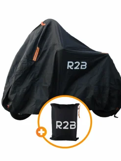 R2B Fahrradschutzhüllen^wasserdichte Fahrradabdeckung mit Aufbewahrungstasche - Black