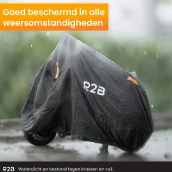 R2B Fahrradschutzhüllen^wasserdichte Fahrradabdeckung mit Aufbewahrungstasche - Black
