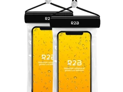 R2B Wasserdichte Telefonhülle mit Kabel - 2 Stück< Reiseutensilien