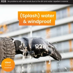 R2B Handschuhe & Fäustlinge-Wasserdichte Touchscreen Winter Handschuhe - Größe M