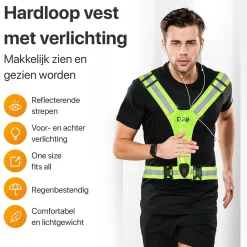 R2B wiederaufladbar Laufweste - Yellow< Wanderschuhe & Wanderzubehör