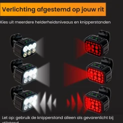 R2B Wiederaufladbare USB-C Fahrradbeleuchtung< Fahrrad Zubehör