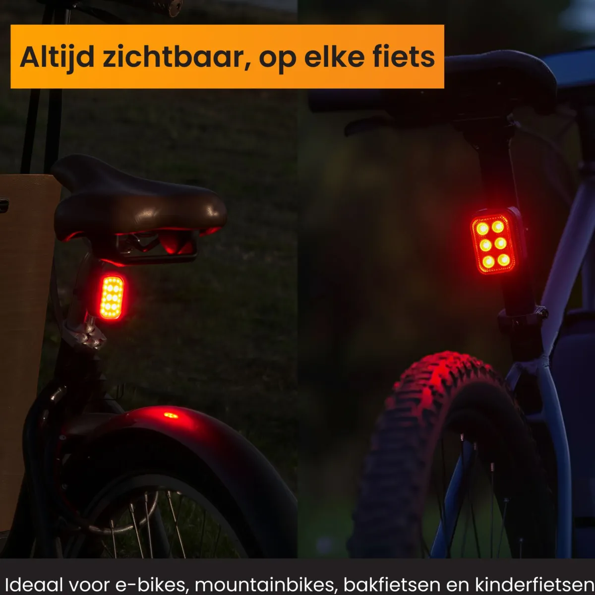 R2B Wiederaufladbare USB-C Fahrradbeleuchtung< Fahrrad Zubehör