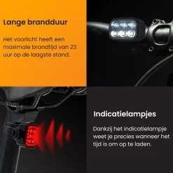 R2B Wiederaufladbare USB-C Fahrradbeleuchtung< Fahrrad Zubehör
