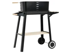 BBQ Collection Holzkohlegrills|Holzkohlegrills^Rechteckiger mobiler Kohlegrill