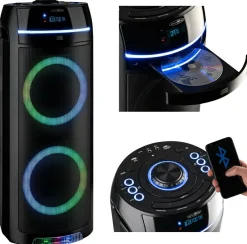 Reflexion PS10BTCD Bluetoothbox mit CD und Radio< Radios